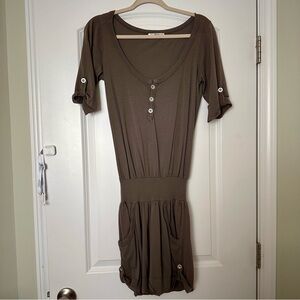 Anthropologie Fluxus Shortie Romper